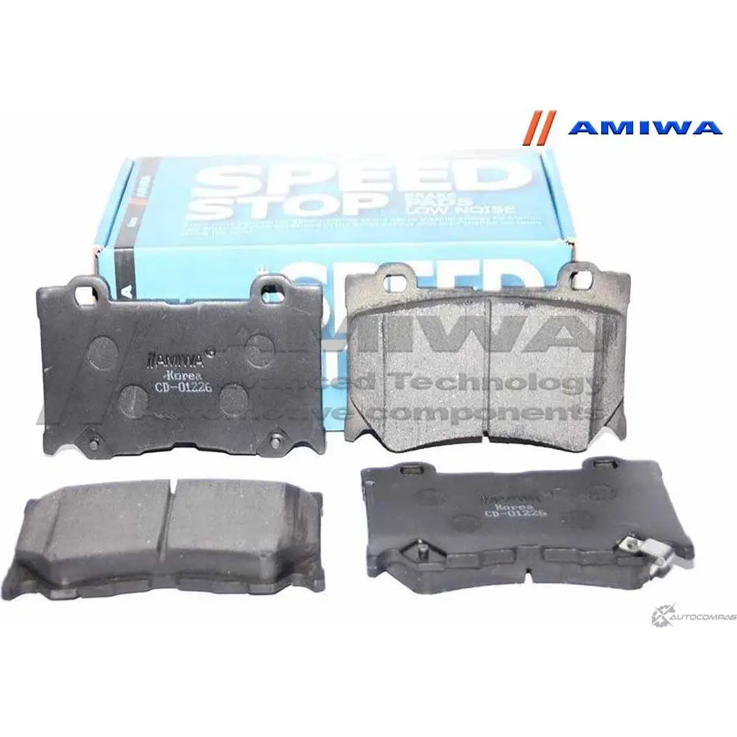 Колодки тормозные дисковые передние speed stop AMIWA DO8 V5C3 CD01226 VNNGSWI 1422490753 изображение 0
