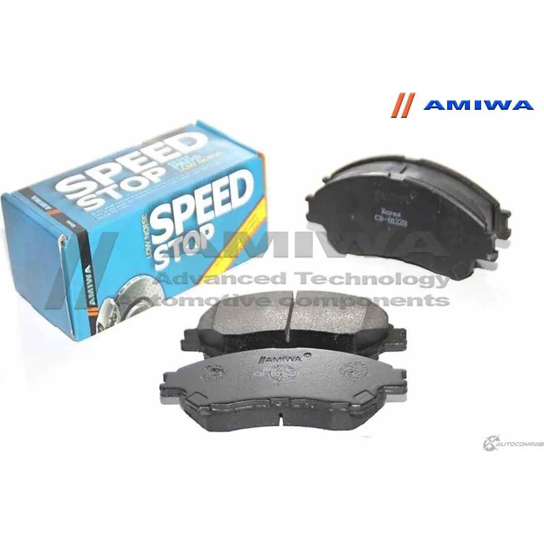 Колодки тормозные дисковые передние speed stop AMIWA CPH 7ZS9 CD01228 87P7D 1422490760 изображение 0