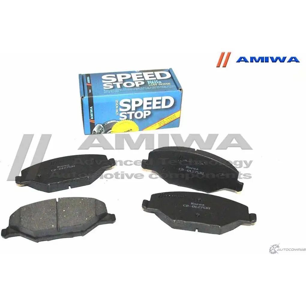 Колодки передние дисковые AMIWA 1422490700 3 L5P8K7 KBF0HDS CD01275RI
