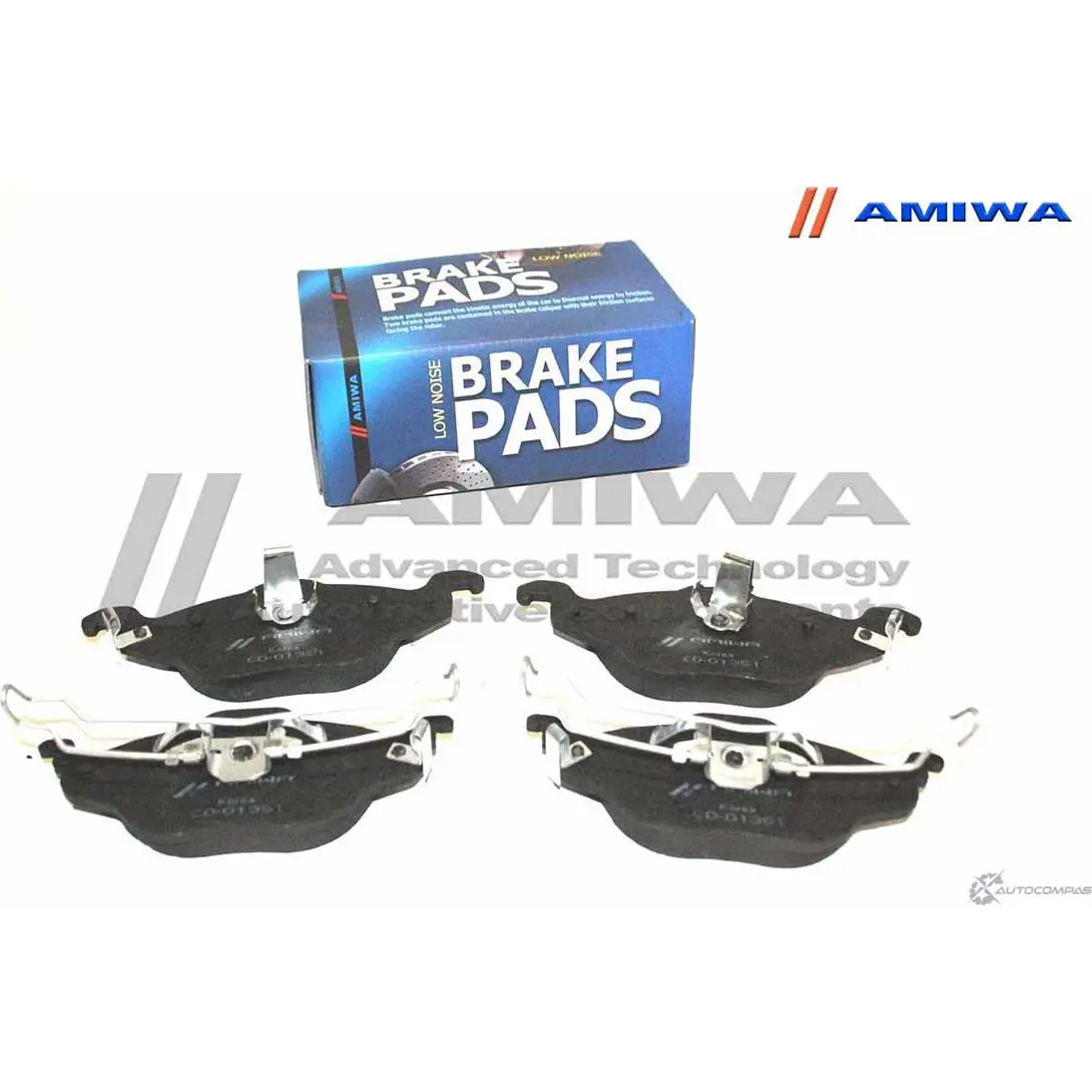 Колодки тормозные дисковые передние speed stop AMIWA YN DR8 1422490566 PWSVW CD01351 - Изображение 1