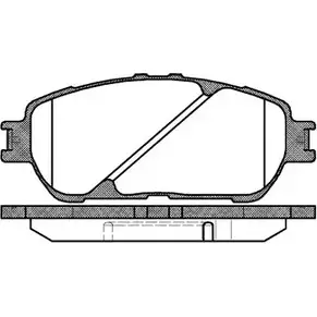 Тормозные колодки, дисковые, комплект DRIVE PLUS 4383629 D906-7785 2385 5 DP1010.10.0544 изображение 0