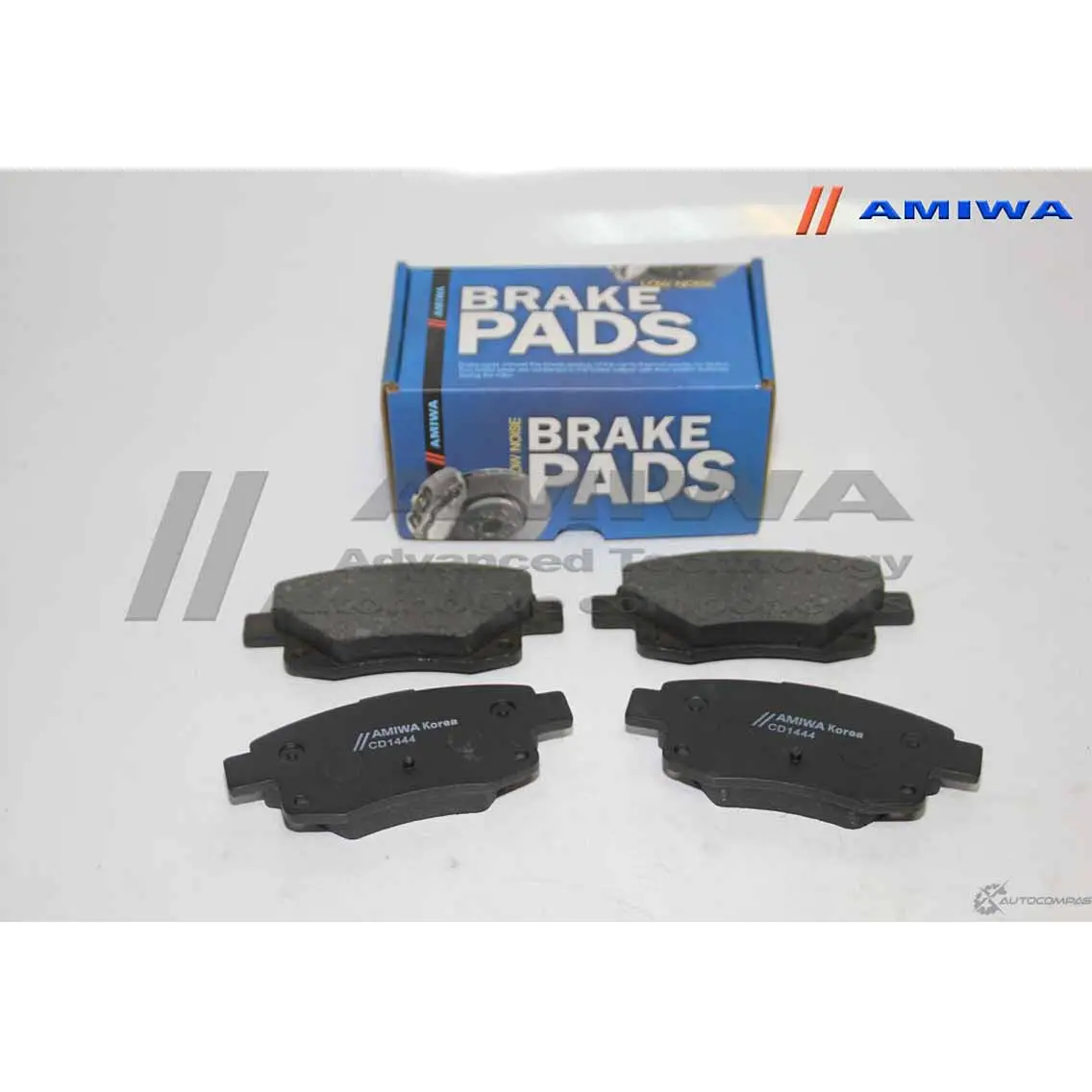 Колодки тормозные дисковые задние speed stop AMIWA CD01444 APBP2K F I379N 1422490501
