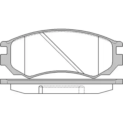 Тормозные колодки, дисковые, комплект DRIVE PLUS 4383675 PYC69U7 DP1010.10.0597 PCA039 500