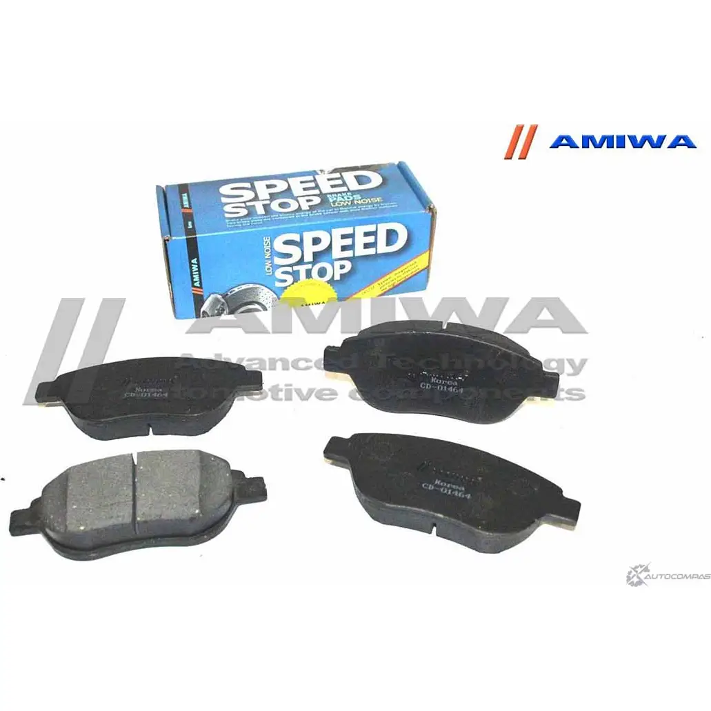 Колодки тормозные дисковые передние speed stop AMIWA 6I0H6M C KIFKREL CD01464 1422490618 изображение 0