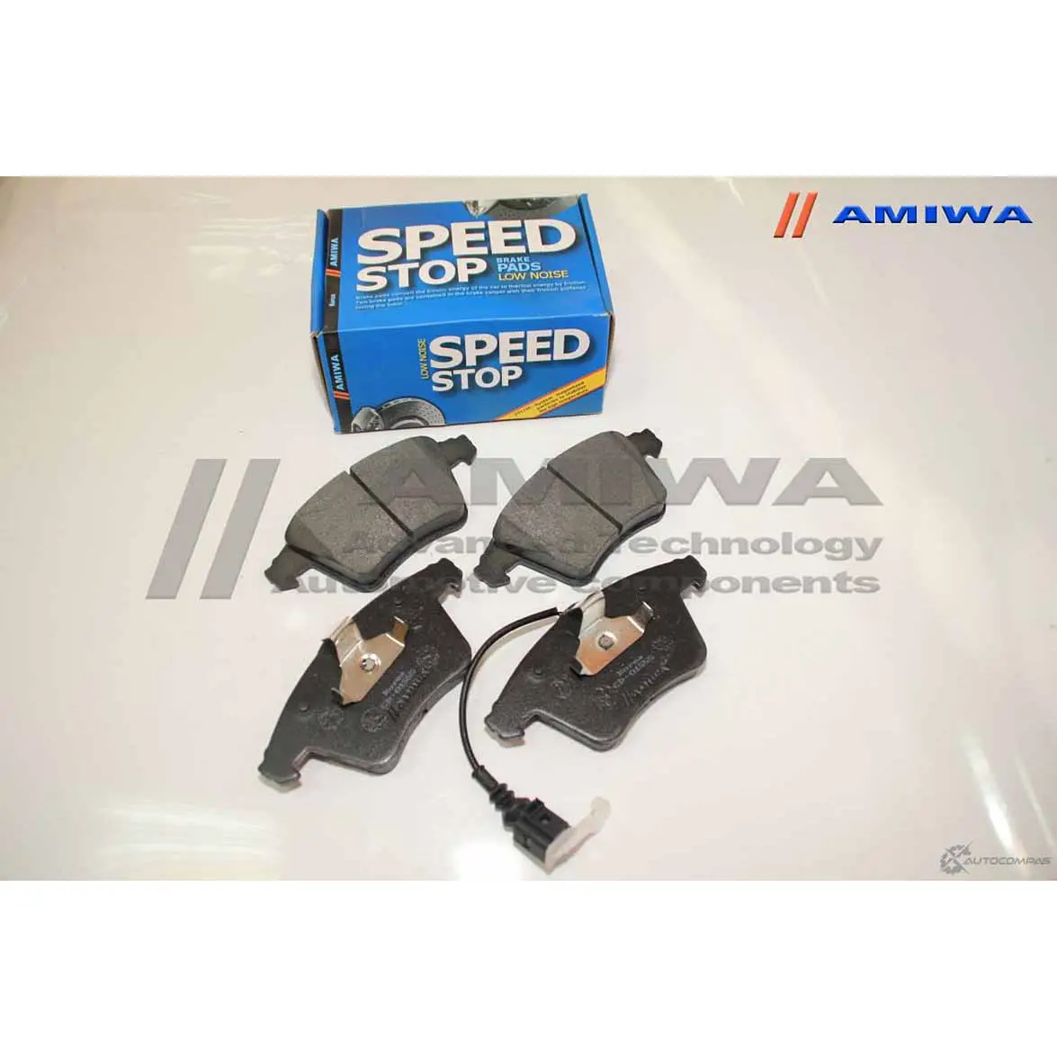 Колодки тормозные дисковые передние speed stop AMIWA 1422490626 EZ1QFLU 6M8J S CD01555 изображение 0