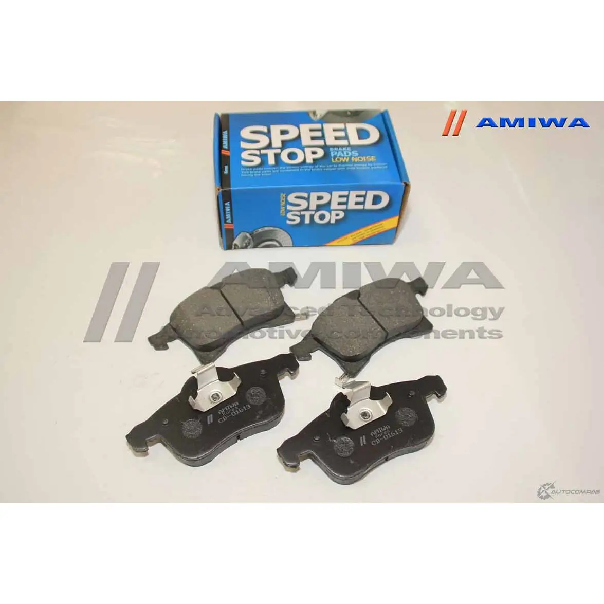 Колодки тормозные дисковые передние speed stop AMIWA LJTY 6YA QBYPR CD01613 1422490567 изображение 0