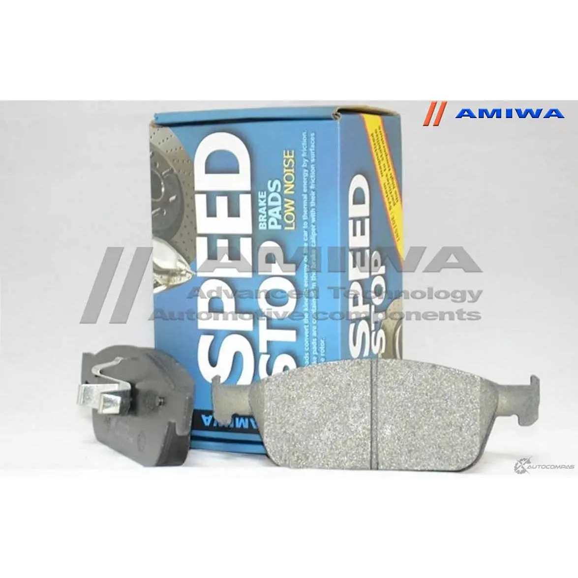 Колодки тормозные дисковые передние speed stop AMIWA CD01734 HD43 F AAIRX 1422490735