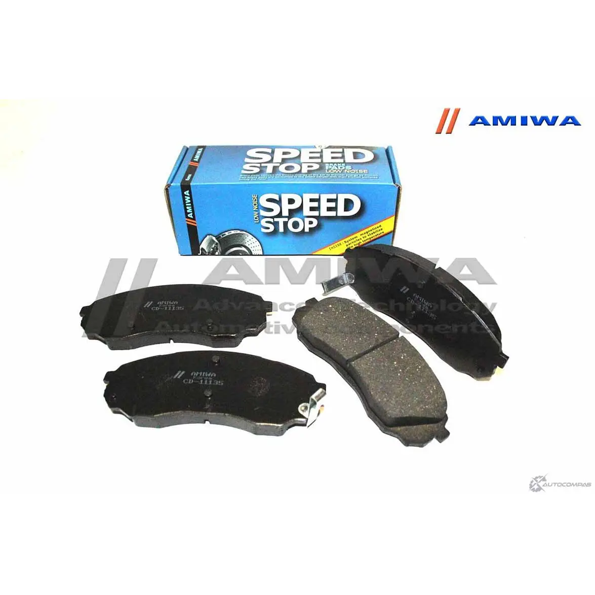 Колодки тормозные дисковые передние speed stop AMIWA 1422490725 K5B W0OU CD11135 XWYBD изображение 0