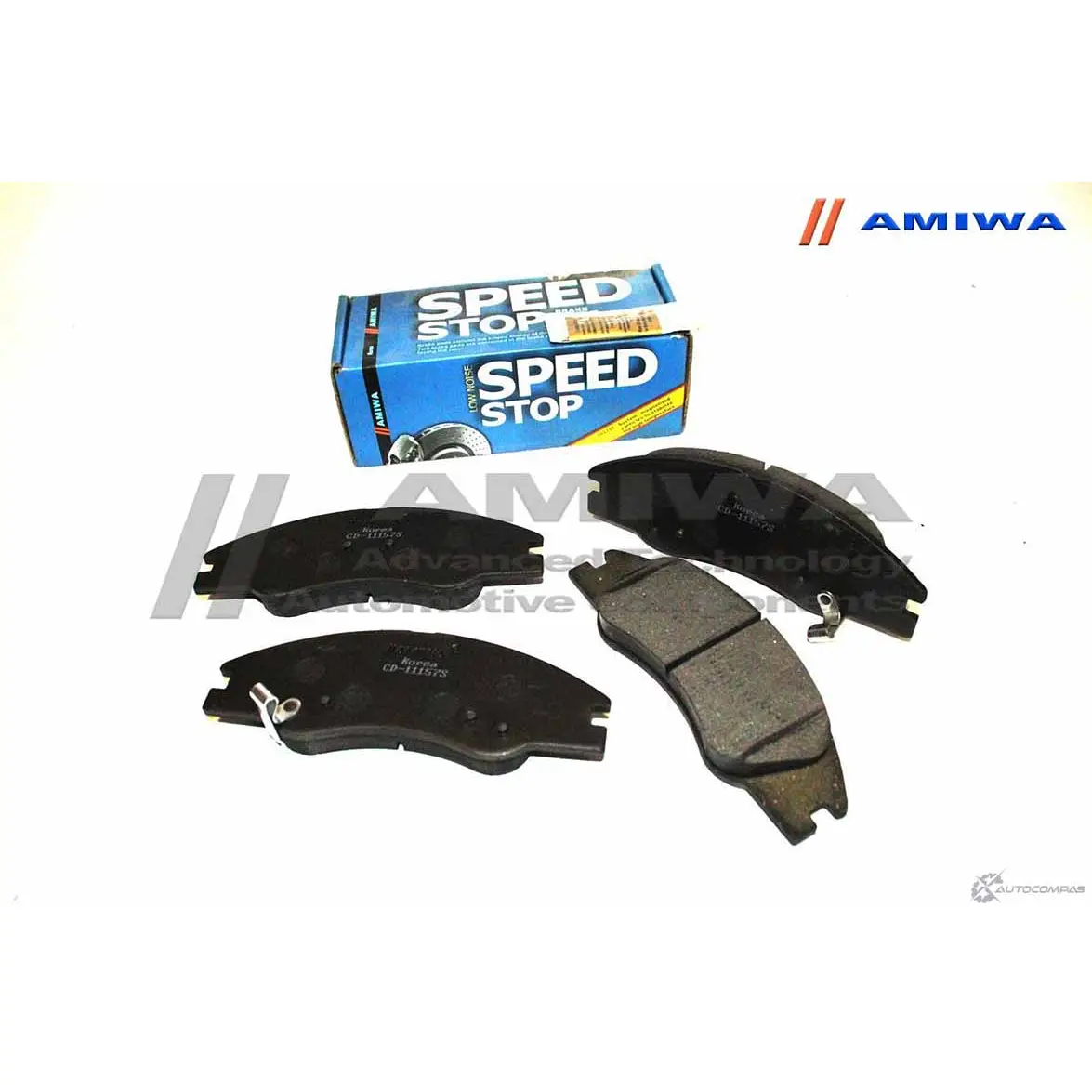 Колодки тормозные дисковые передние speed stop AMIWA K TM16J JTGJH1 CD11157S 1422490581 изображение 0