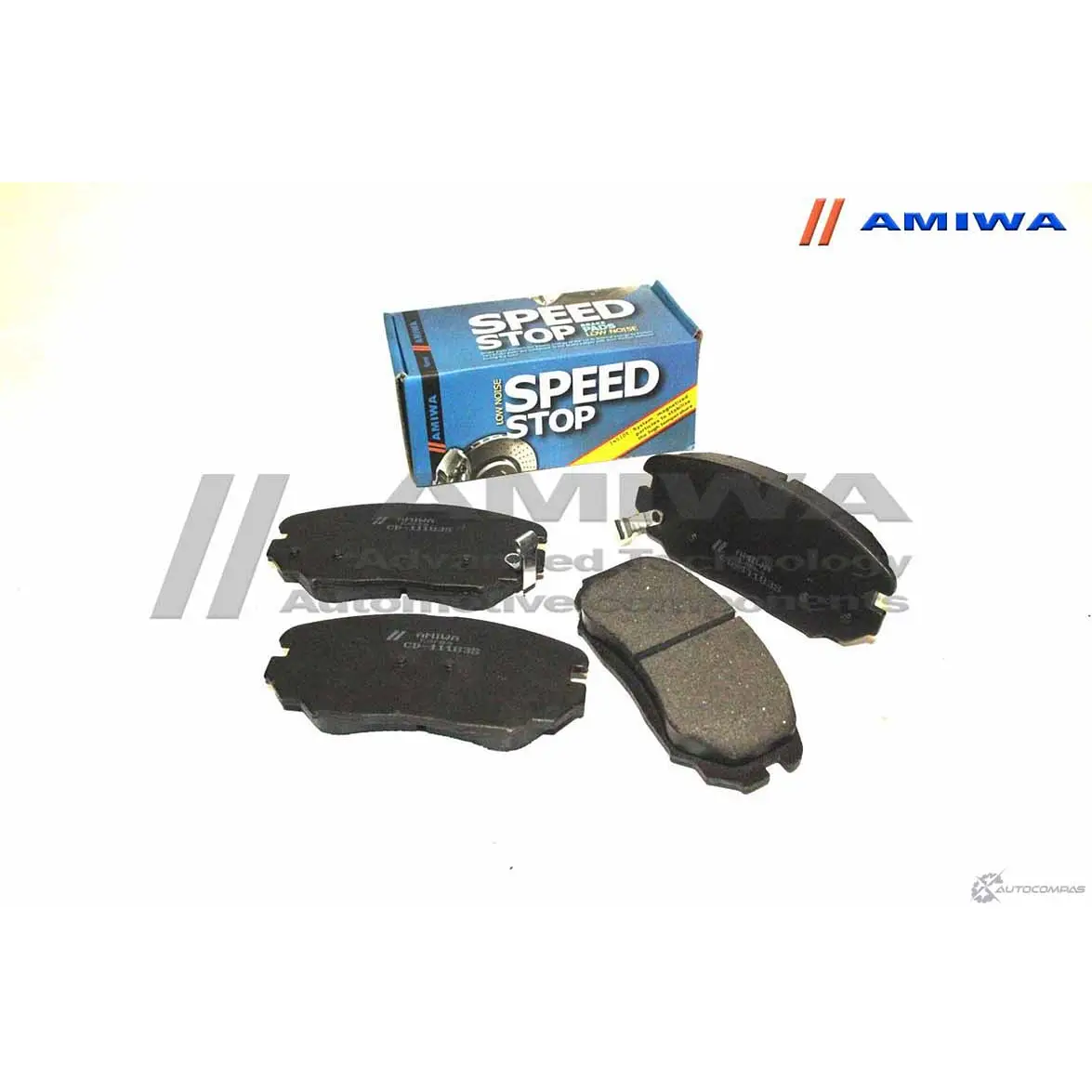 Колодки тормозные дисковые передние speed stop AMIWA CD11183S K 3O4BI 1422490578 WPEIFL изображение 0