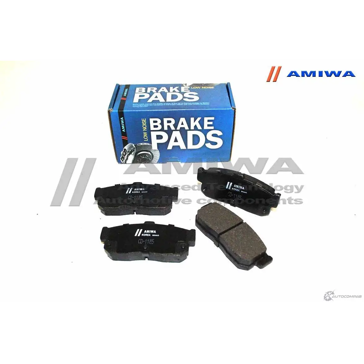 Колодки тормозные дисковые задние speed stop AMIWA CD1185 QG8P5 U3 OYBITB 1422490459 - Изображение 1