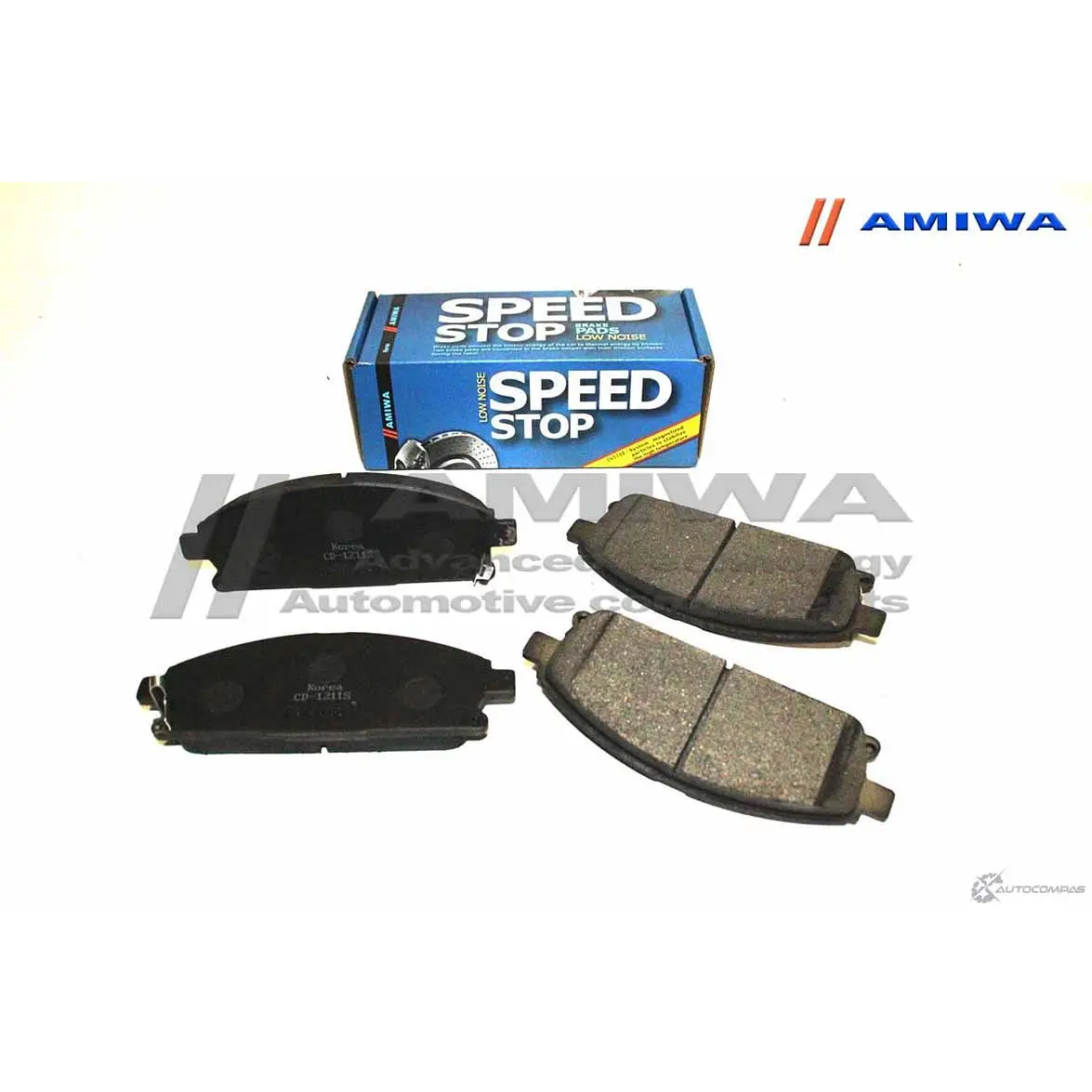 Колодки тормозные дисковые передние speed stop AMIWA BCJBG CD1211S B5ET S 1422490550 изображение 0