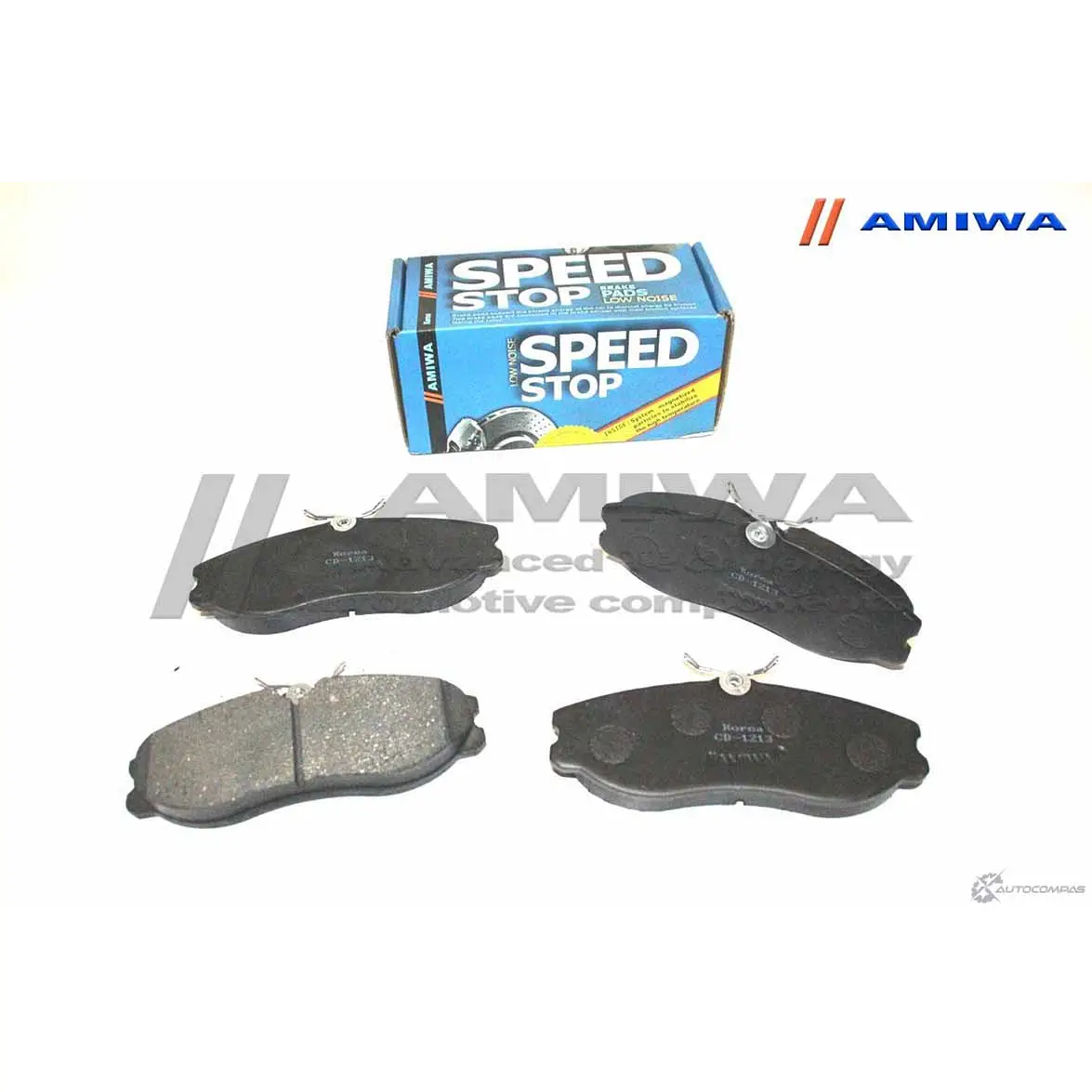 Колодки тормозные дисковые передние speed stop AMIWA CD1213 LH5D6B ZH KA2 1422490683 изображение 0