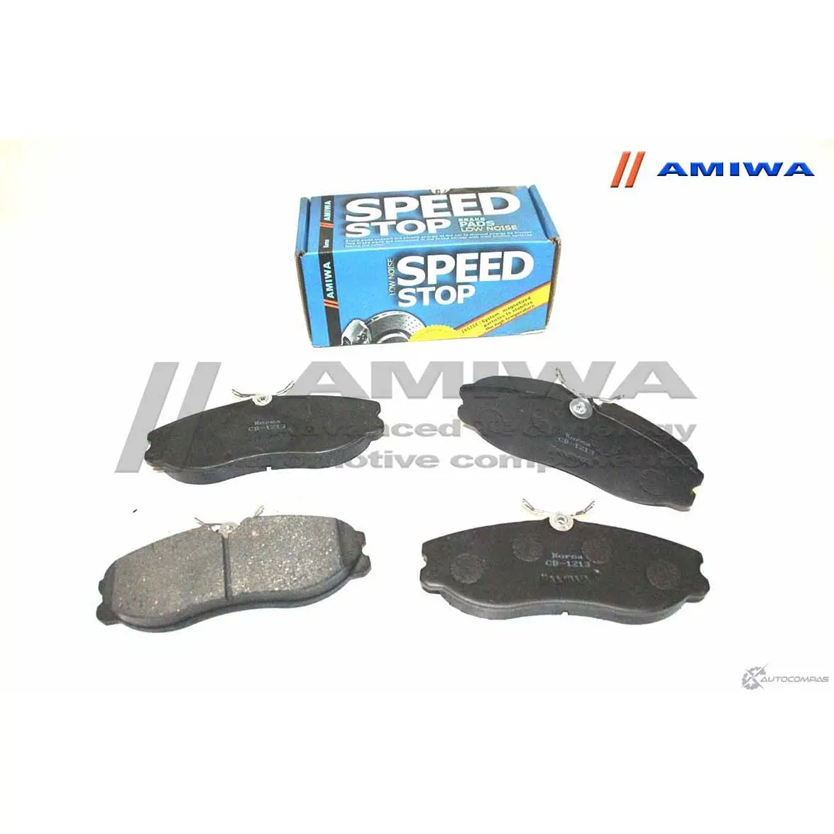 Колодки тормозные дисковые передние speed stop AMIWA CD1213 LH5D6B ZH KA2 1422490683 - Изображение 1