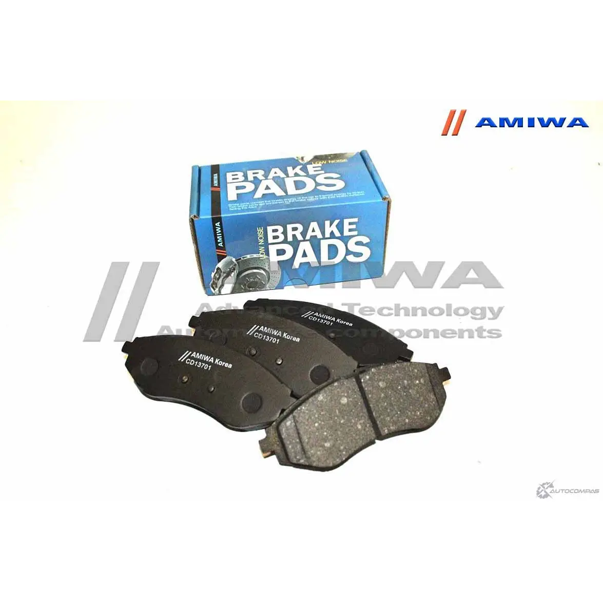 Колодки тормозные дисковые передние speed stop AMIWA 28YCSWW 1422490234 58E 0WP CD13701