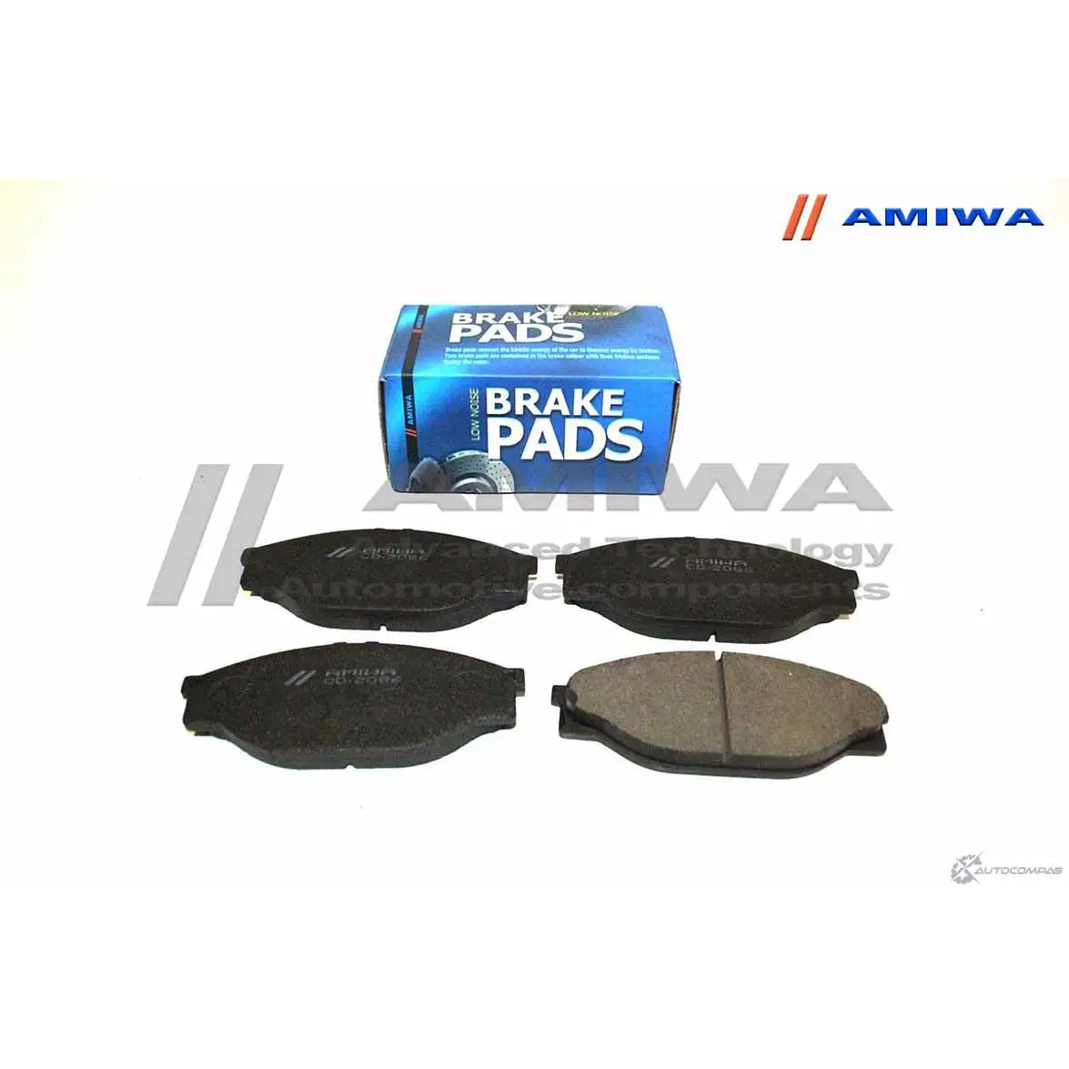 Колодки тормозные дисковые передние speed stop AMIWA 9IQX S WEH1L4M 1422490600 CD2086 - Изображение 1