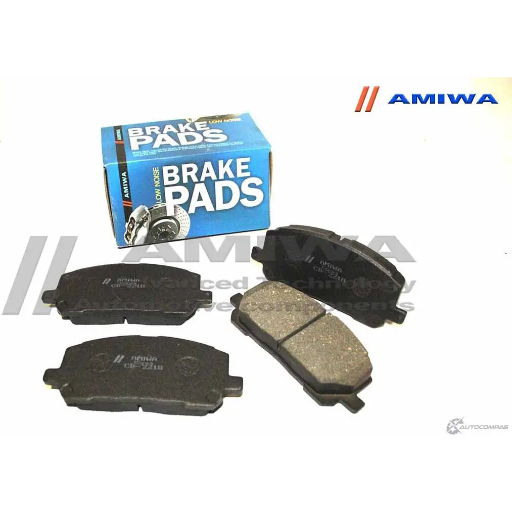 Колодки тормозные дисковые передние speed stop AMIWA I57PJ7 1422490649 CD2218 KX5 AO изображение 0