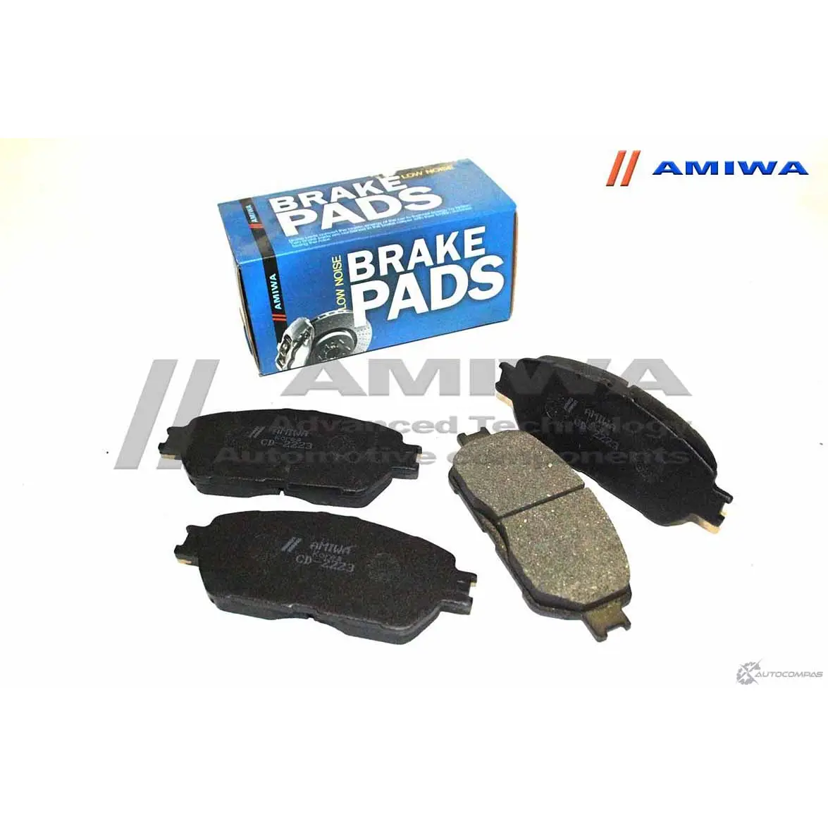 Колодки тормозные дисковые передние speed stop AMIWA JN89SB 1422490594 CD2223 C0 6ZEVK