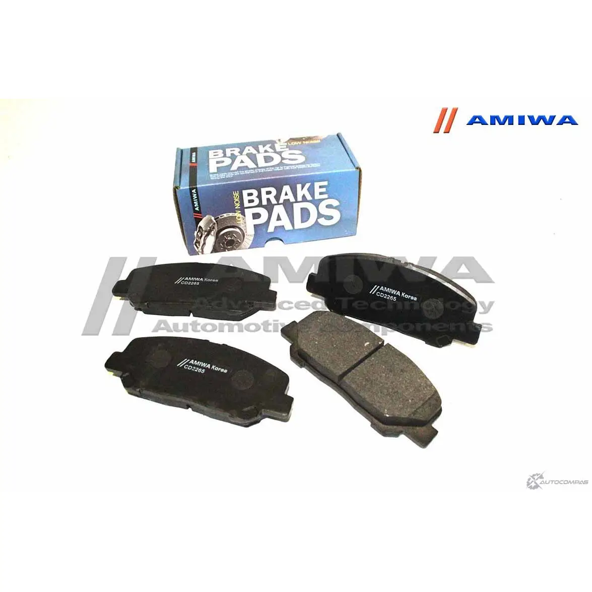 Колодки тормозные дисковые передние speed stop AMIWA J81S6WD CD2265 1422490651 C NCM8UD