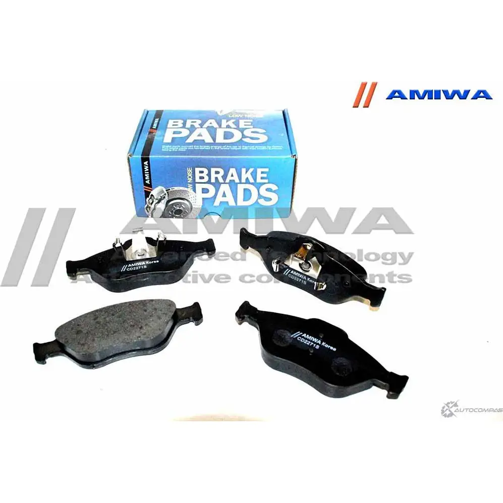Колодки тормозные дисковые передние speed stop AMIWA 2PPW 28 CD2271S ISFIR7 1422490603 изображение 0