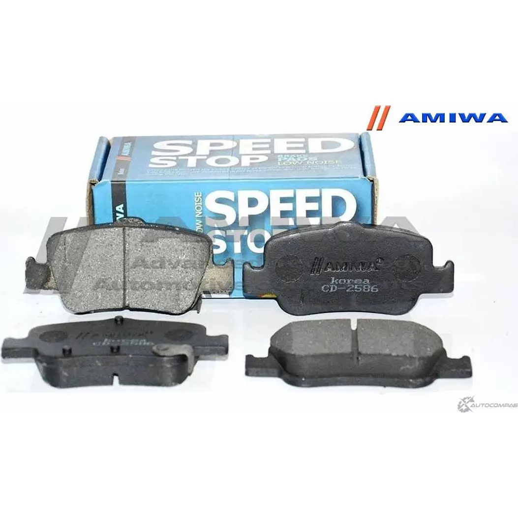 Колодки тормозные дисковые задние speed stop AMIWA OYR8JQA CD2586 1422490527 EQD8 KV