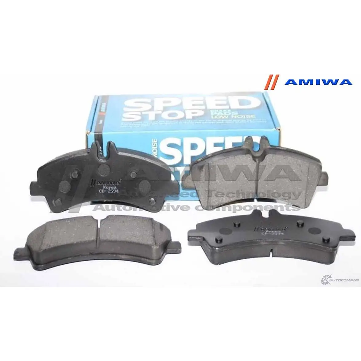 Колодки тормозные дисковые задние speed stop AMIWA CD2594 1422490532 TB1 ZYVR K2RQE7