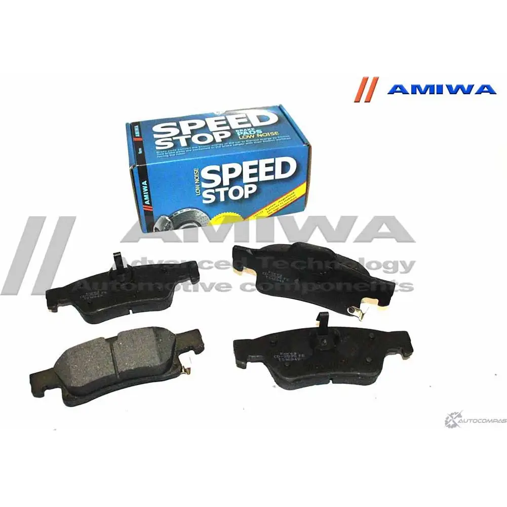 Колодки тормозные дисковые задние speed stop AMIWA 5TV71H M8 TOW CD2595 1422490535