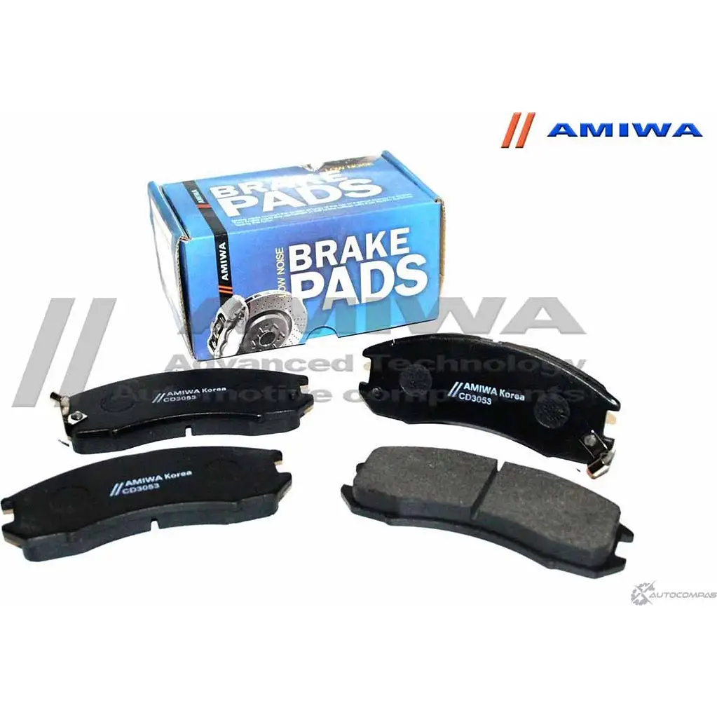 Колодки тормозные дисковые передние speed stop AMIWA 1422490724 A2QKZ FUX0 DDG CD3053 изображение 0