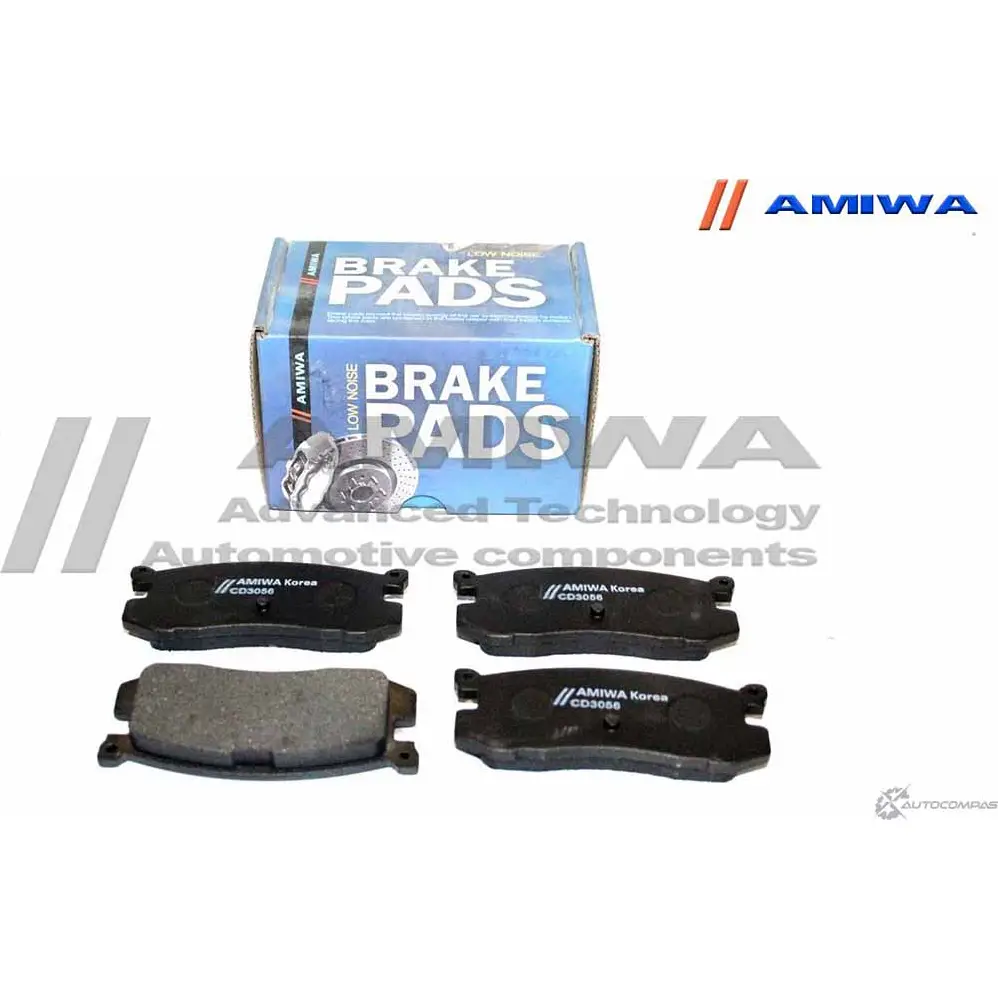 Колодки тормозные дисковые задние speed stop AMIWA 92WKRW0 CD3056 1422490510 K 9CAI - Изображение 1