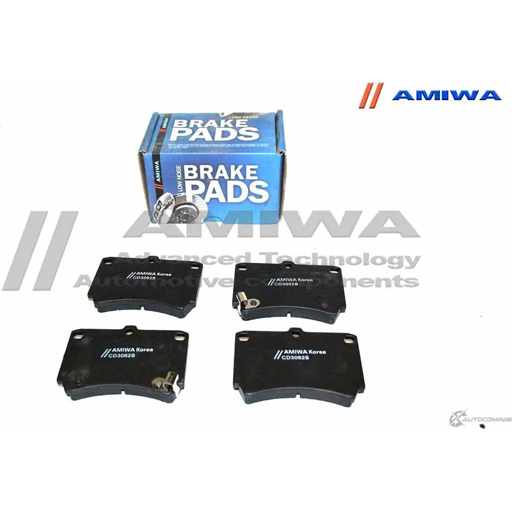 Колодки тормозные дисковые передние speed stop AMIWA 1422490585 7 9F1N CD3062S RYDSA
