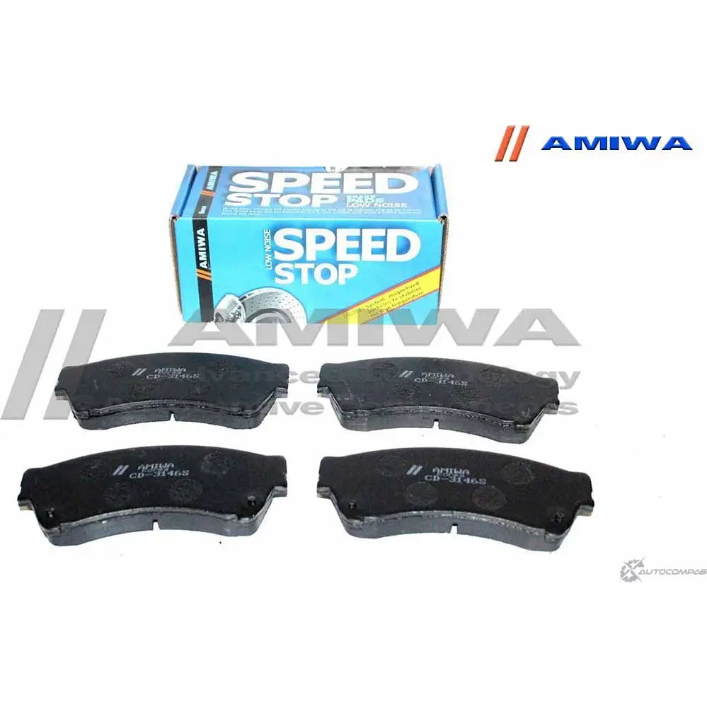 Колодки тормозные дисковые передние speed stop AMIWA PLX9 J 1422490654 CD3146S FJGG6
