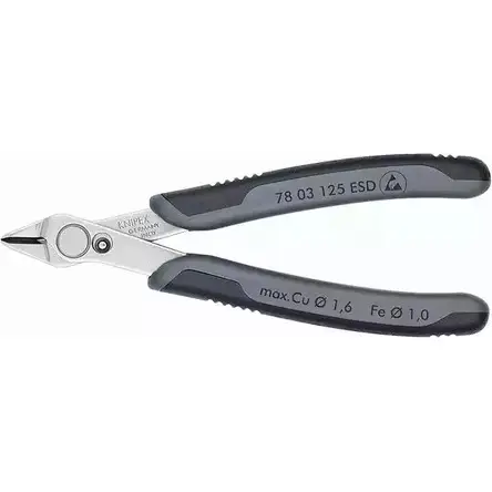 Кусачки-бокорезы KNIPEX 78 03 125 ESDSB 4386543 KLBO 8LU B66Q3
