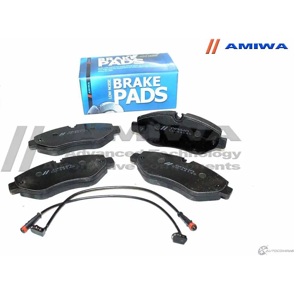 Колодки тормозные дисковые передние speed stop AMIWA 1422490238 CD4414S N 62IKS1 MV7EBQI