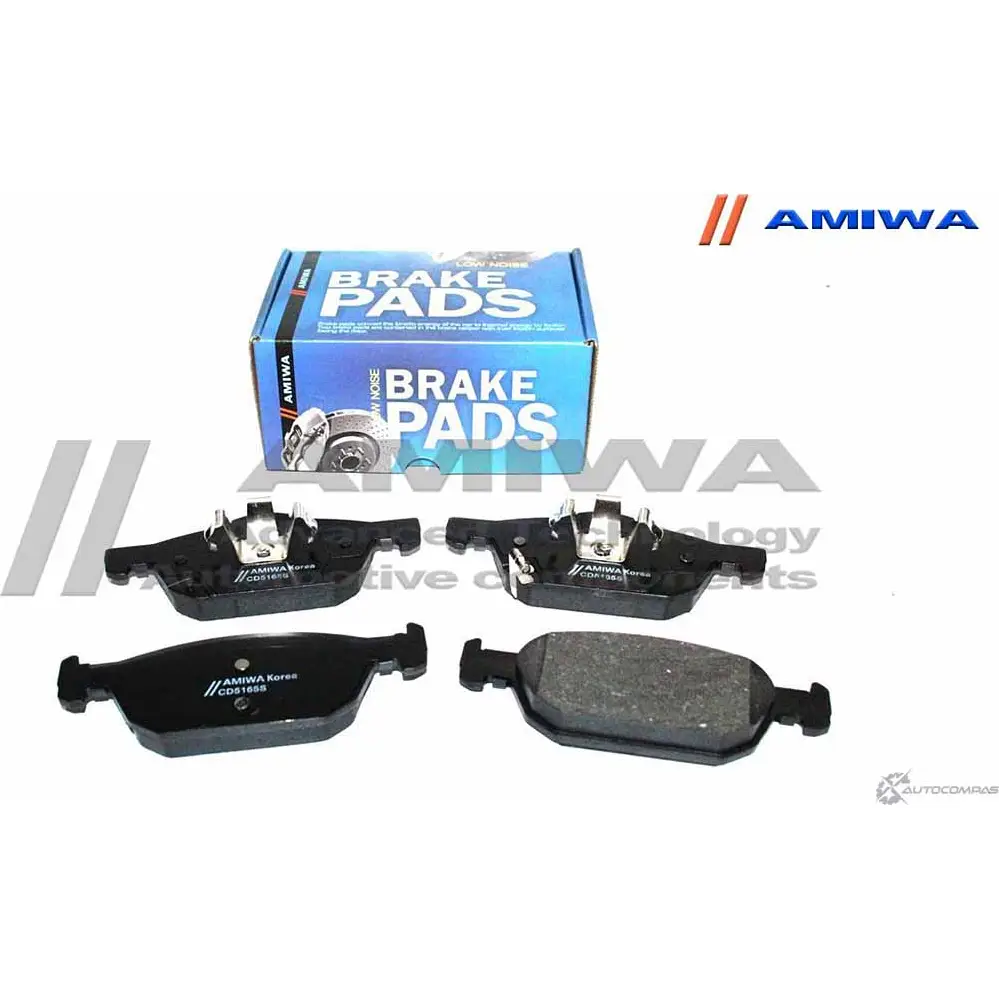 Колодки тормозные дисковые передние speed stop AMIWA K4WGU 1422490691 CD5165S CBMZD J изображение 0