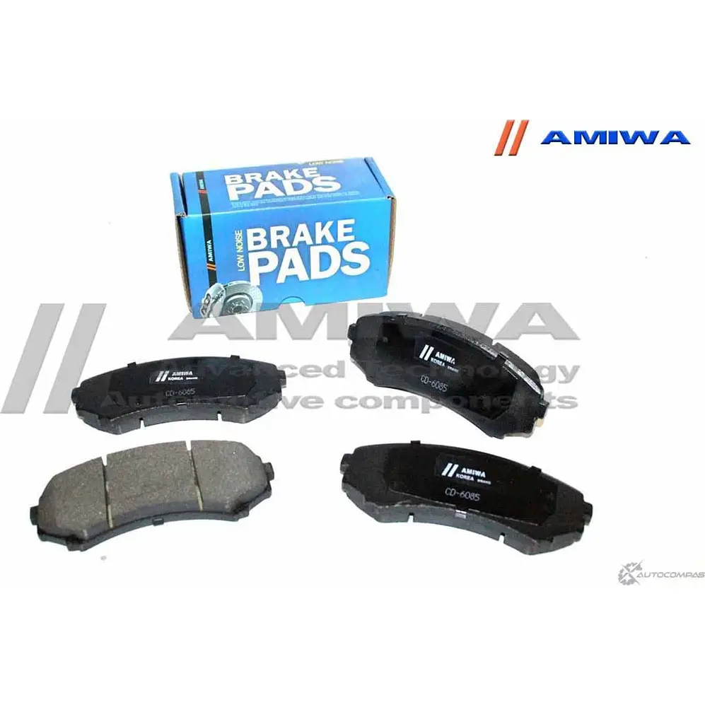 Колодки тормозные дисковые передние speed stop AMIWA 1422490588 NQI W7 CSMU7UX CD6085 изображение 0