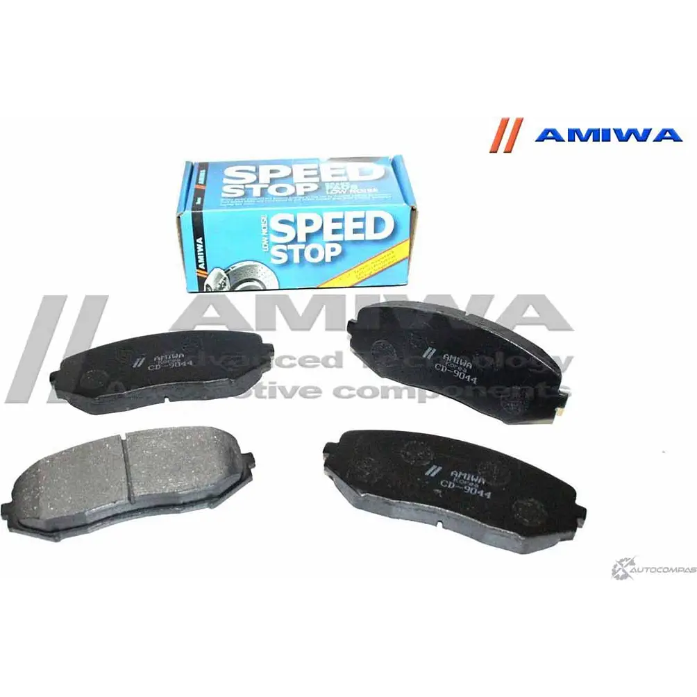 Колодки тормозные дисковые передние speed stop AMIWA M7ZFL CD9044 6 SLF7YX 1422490669