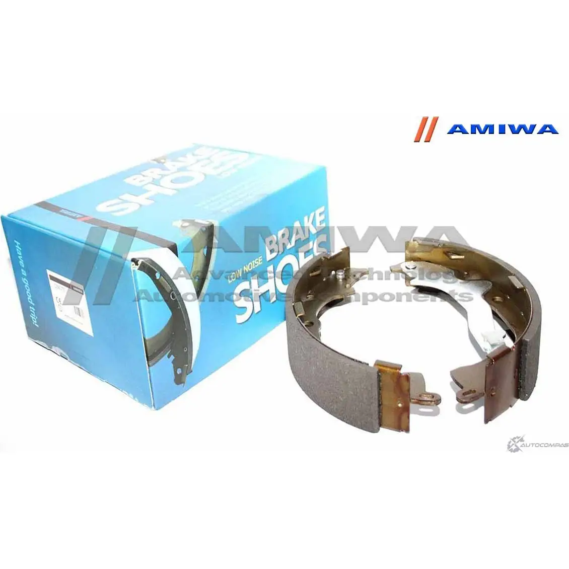 Колодки тормозные барабанные задние speed stop AMIWA 1422490436 B5T45V SVI HT5 CS6072 изображение 0