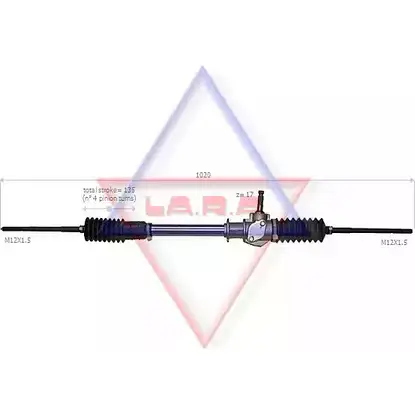 Рулевая рейка LA.R.A. 4390895 190508 8G DRBB LJEIN