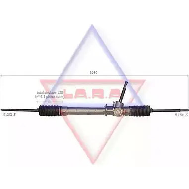 Рулевая рейка LA.R.A. 290503 8VHK 2V OAP90 4390966
