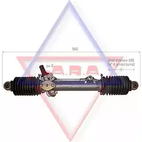 Рулевая рейка LA.R.A. GY KJY 4390972 7B7WD75 300006