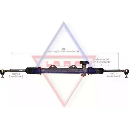 Рулевая рейка LA.R.A. A NIJ9G 310004 4391007 99UOXL4