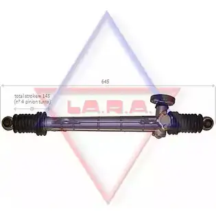 Рулевая рейка LA.R.A. NZR4 HR 310005 4391008 CA82FYR