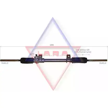 Рулевая рейка LA.R.A. 4391011 ZN9 S5SI 310008 J6EOOO