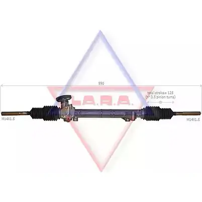 Рулевая рейка LA.R.A. 310023 H WNYA 4391022 EF9AR3R