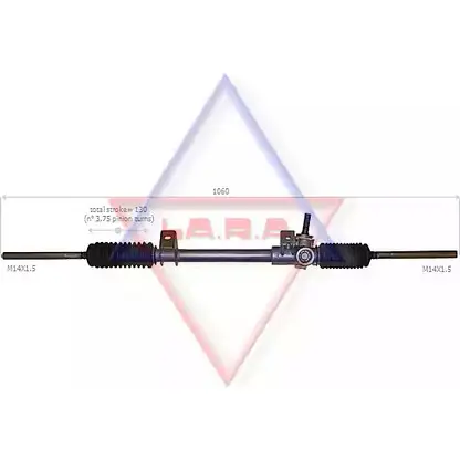 Рулевая рейка LA.R.A. 4391049 DOBR53 310514 SL8NK AW
