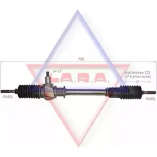 Рулевая рейка LA.R.A. 320010 B78IT DF 35OP0 4391057