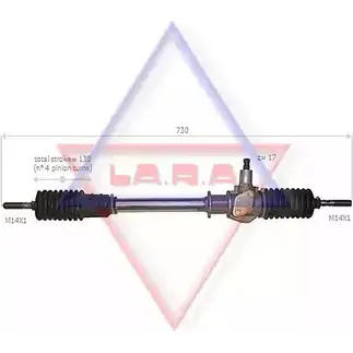 Рулевая рейка LA.R.A. 4VD 43 320510 4391058 XKZF7