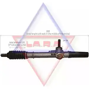 Рулевая рейка LA.R.A. 400501 5 1T4J 4391103 L12CNA