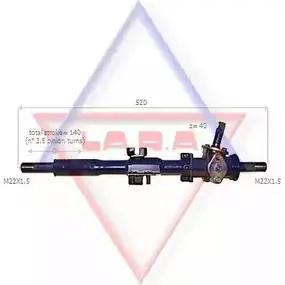 Рулевая рейка LA.R.A. OU65A G 0IT1 4391104 400509