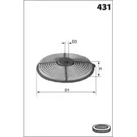 Воздушный фильтр LUCAS FILTERS AZ DOB QO9VNA5 LFAF307 4401136